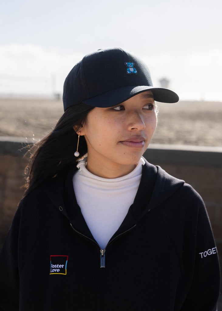 Blue Bear Snap Back Hat