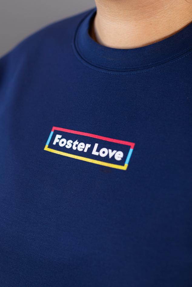 Foster Love Away Crewneck - Blue