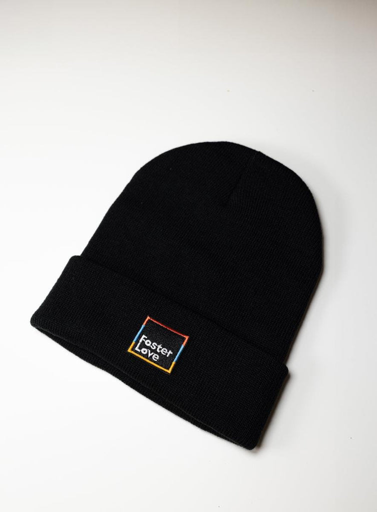 Foster Love Box Logo - Folded High Top Beanie