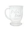 Glass Foster Love Tea & Coffee Mug | Together We Rise