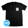 Foster Love Boxed Crew, Youth T-Shirt Black | Together We Rise