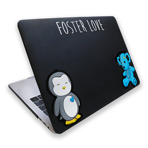 Foster Love Vinyl Sticker (White Text) | Together We Rise